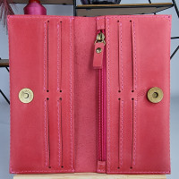 Гаманець жіночий шкіряний на магніті Лондон Крейзі Хорс матовий вінтажний Малиновий Гаманець жіночий шкіряний на магніті Лондон Крейзі Хорс матовий вінтажний Малиновий