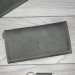 Гаманець шкіряний на магніті Подвійний конверт Крейзі Хорс матовий вінтажний Графіт