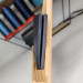 Гаманець шкіряний Стандарт Кайзер глянцевий Темно-синій